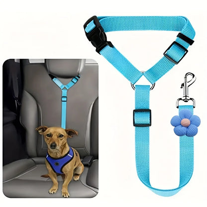 Adjustable Pet Safety Seat Belt for Car Rides