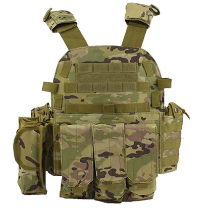 6094 Tactical MOLLE Plate Carrier Combat Vest