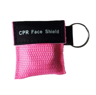 Keychain CPR Face Shield with One-Way Valve