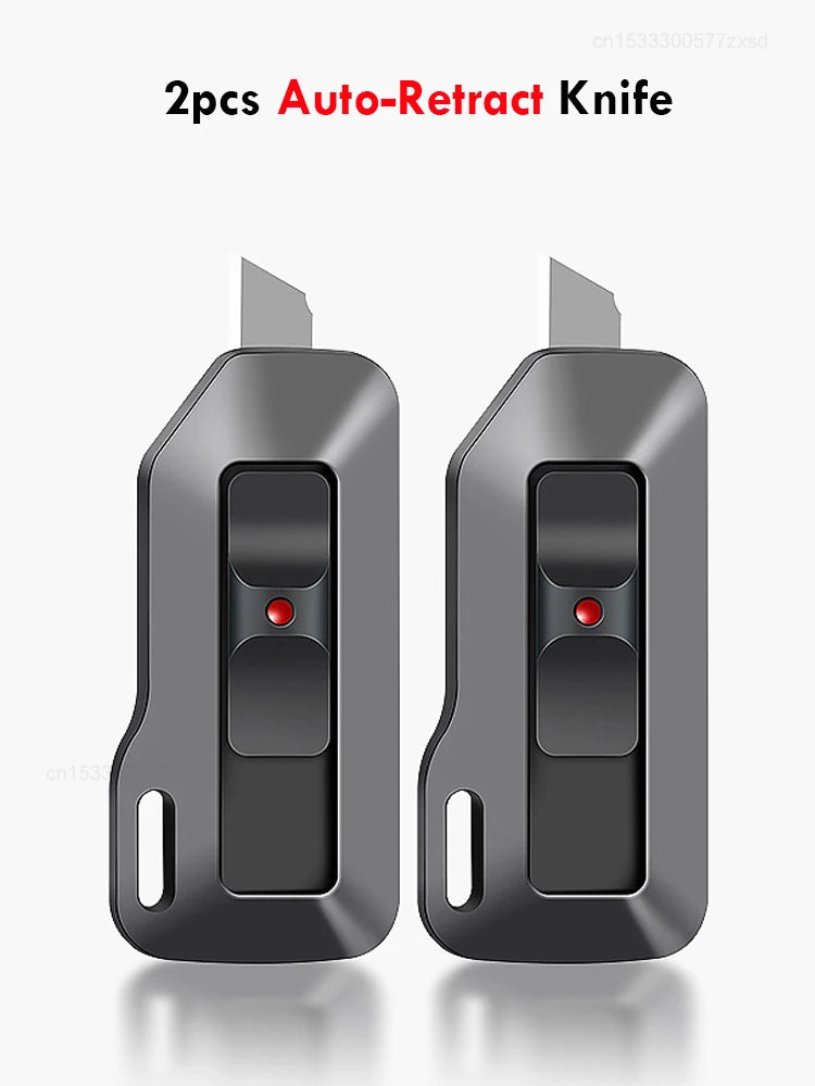 Retractable Mini Utility Knife with Safety Lock