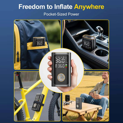 Cordless Digital Tire Inflator with LED Light
