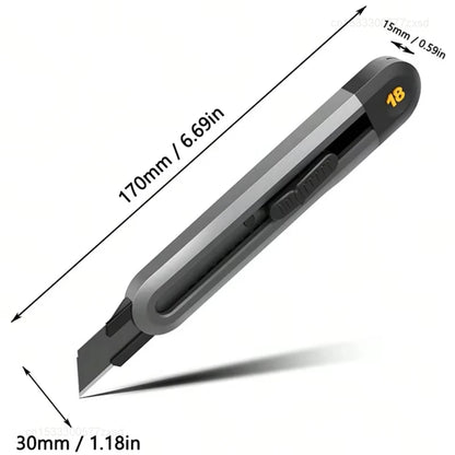 Retractable Mini Utility Knife with Safety Lock