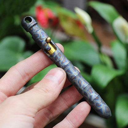 Titanium Tactical Pen – EDC Self-Defense
